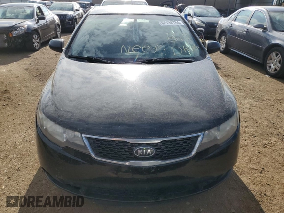 2012 Kia Forte LX with VIN KNAFT4A22C5475856, listed as a Copart auction lot 66138784 with 0 mi miles and Salvage Title. Bid and sale history available at carsss.com. Image 5.
