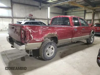2008 Dodge Ram 3500 SLT with VIN 3D7MX38A68G195272, listed as a Copart auction lot 83350954 with 0 mi miles and Salvage Title. Bid and sale history available at carsss.com. Image 3.