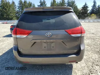 2012 Toyota Sienna LE AAS with VIN 5TDKK3DC4CS248181, listed as a Copart auction lot 53475865 with 124,492 mi miles and Salvage Title. Bid and sale history available at carsss.com. Image 6.