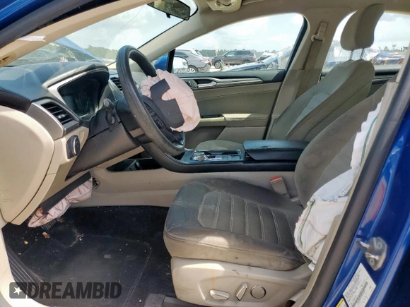 2017 Ford Fusion SE with VIN 3FA6P0H75HR345064, listed as a Copart auction lot 61792985 with 169,601 mi miles and Salvage title. Bid and sale history available at DreamBid. Image 7.