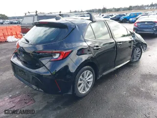 2025 Toyota Corolla Hatchback SE with VIN JTND4MBE0S3239051, listed as a IAAI auction lot 41527411 with 3,305 mi miles. Bid and sale history available at carsss.com. Image 4.