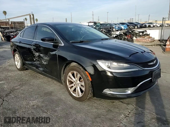 2015 Chrysler 200 Limited with VIN 1C3CCCABXFN694718, listed as a Copart auction lot 45916885 with 124,412 mi miles and Salvage Title. Bid and sale history available at DreamBid. Image 11.