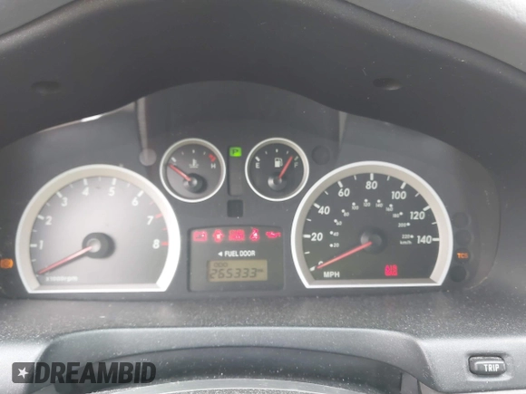 2005 Hyundai Santa Fe GLS with VIN KM8SC73D45U943575, listed as a IAAI auction lot 41676922 with 265,333 mi miles. Bid and sale history available at carsss.com. Image 7.