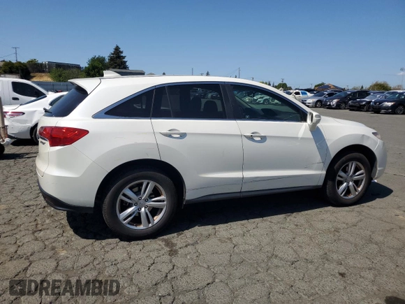 2013 Acura RDX Tech Pkg with VIN 5J8TB3H52DL002380, listed as a Copart auction lot 52009355 with 126,342 mi miles and Salvage Title. Bid and sale history available at carsss.com. Image 3.