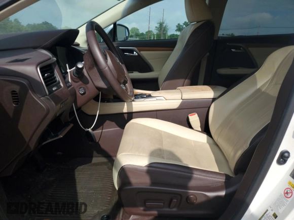 2017 Lexus RX 350 z VIN 2T2BZMCA9HC061208, wystawiony jako Copart lot #59913175 z przebiegiem 57 781 mil mil oraz Szkoda całkowita • Salvage title. Historia ofert i sprzedaży dostępna na DreamBid. Obrazek 7.
