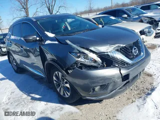 2015 Nissan Murano S with VIN 5N1AZ2MH0FN248486, listed as a IAAI auction lot 41362472 with 173,510 mi miles. Bid and sale history available at carsss.com. Image 1.