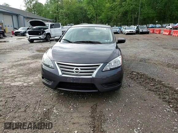 2015 Nissan Sentra SL with VIN 3N1AB7AP8FY294283, listed as a Copart auction lot 55324275 with 123,790 mi miles and Salvage Title. Bid and sale history available at DreamBid. Image 13.