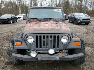 1997 Jeep Wrangler Sahara with VIN 1J4FY49S1VP526452, listed as a Copart auction lot 81983464 with 0 mi miles and Non Repairable. Bid and sale history available at carsss.com. Image 5.