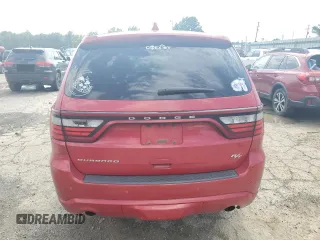 2016 Dodge Durango R/T with VIN 1C4SDHCT3GC315143, listed as a Copart auction lot 56103585 with 138,480 mi miles and Salvage title. Bid and sale history available at DreamBid. Image 6.