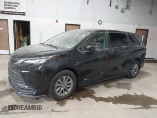 2021 Toyota Sienna LE с VIN 5TDKRKEC5MS049307, выставлен на аукционе IAAI как лот 40654172 с пробегом 172 693 миль миль и . История ставок и продаж доступна на DreamBid. Изображение 17.