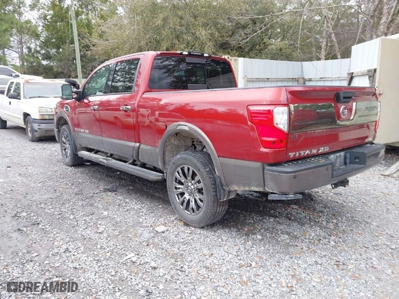 2019 Nissan Titan XD SV with VIN 1N6BA1F47KN533908, listed as a IAAI auction lot 41752421 with 105,831 mi miles. Bid and sale history available at carsss.com. Image 3.