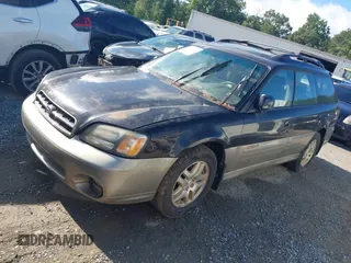 2001 Subaru Legacy Outback Limited с VIN 4S3BH686917669423, выставлен на аукционе IAAI как лот 42519200 с пробегом 889 430 миль миль и . История ставок и продаж доступна на DreamBid. Изображение 2.