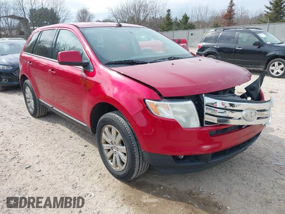 2010 Ford Edge Limited with VIN 2FMDK3KC3ABA61004, listed as a IAAI auction lot 42064303 with 198,243 mi miles. Bid and sale history available at carsss.com. Image 1.