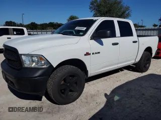 2016 Ram 1500 Tradesman z VIN 1C6RR6KM1GS279030, wystawiony jako Copart lot #80959444 z przebiegiem 146 661 mil mil oraz Czysty tytuł • Clean title. Historia ofert i sprzedaży dostępna na DreamBid. Obrazek 1.