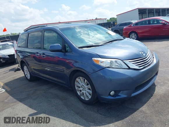 2016 Toyota Sienna Limited with VIN 5TDDK3DC1GS137831, listed as a IAAI auction lot 42286909 with 151,904 mi miles and . Bid and sale history available at DreamBid. Image 1.