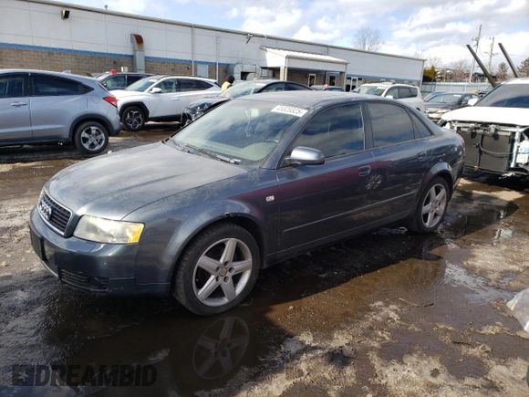 2005 Audi A4 1.8T SE with VIN WAULC68E95A106470, listed as a Copart auction lot 45320325 with 132,985 mi miles and Salvage Title. Bid and sale history available at carsss.com. Image 1.