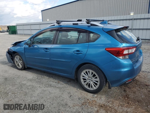 2018 Subaru Impreza Premium z VIN 4S3GTAD64J3726289, wystawiony jako Copart lot #86069554 z przebiegiem 75 566 mil mil oraz Szkoda całkowita • Salvage title. Historia ofert i sprzedaży dostępna na DreamBid. Obrazek 2.