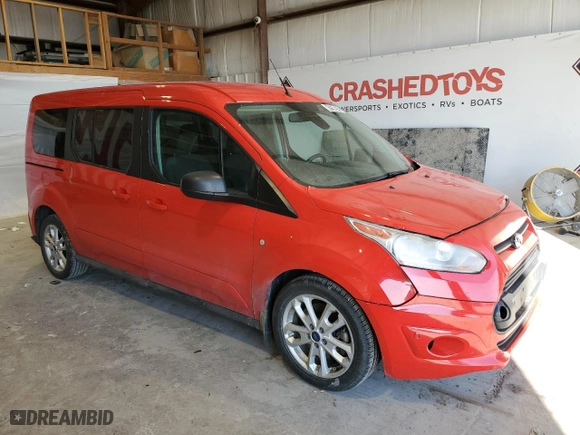 2016 Ford Transit Connect Wagon XLT with VIN NM0GE9F75G1236203, listed as a Copart auction lot 42590575 with 175,950 mi miles and Clean Title. Bid and sale history available at carsss.com. Image 4.