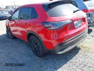 2024 Honda HR-V Sport with VIN 3CZRZ1H55RM707635, listed as a IAAI auction lot 41909808 with 28,626 mi miles and . Bid and sale history available at carsss.com. Image 3.