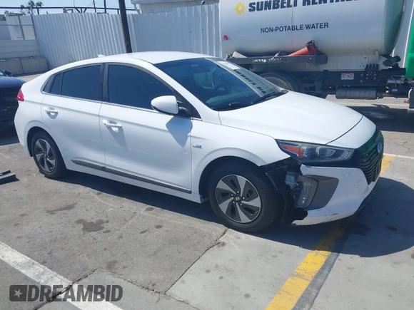 2017 Hyundai Ioniq SEL z VIN KMHC75LC2HU049325, wystawiony jako IAAI lot #42321171 z przebiegiem 128 891 mil mil oraz . Historia ofert i sprzedaży dostępna na DreamBid. Obrazek 1.