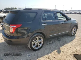 2014 Ford Explorer Limited with VIN 1FM5K7F92EGC15100, listed as a Copart auction lot 75461964 with 134,677 mi miles and Salvage Title. Bid and sale history available at DreamBid. Image 3.
