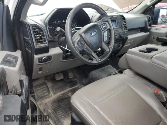 2018 Ford F-150 XL with VIN 1FTMF1C5XJKD81584, listed as a Copart auction lot 48009665 with 96,612 mi miles and Salvage title. Bid and sale history available at DreamBid. Image 8.
