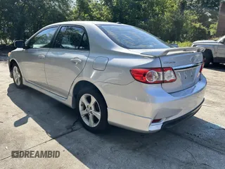2011 Toyota Corolla L with VIN 2T1BU4EE5BC707015, listed as a IAAI auction lot 42031097 with 182,586 mi miles. Bid and sale history available at carsss.com. Image 3.