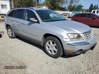 2004 Chrysler Pacifica Touring with VIN 2C4GM68484R614447, listed as a Copart auction lot 55360055 with 138,674 mi miles and Clean Title. Bid and sale history available at DreamBid. Image 4.
