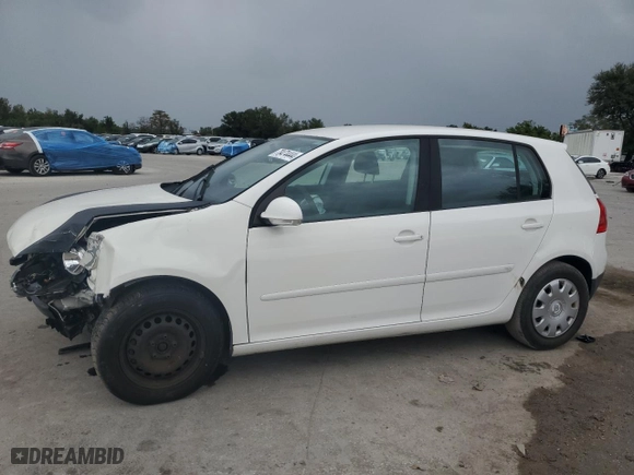 2007 Volkswagen Rabbit with VIN WVWDR71K27W112404, listed as a Copart auction lot 78474444 with 121,450 mi miles and Salvage Title. Bid and sale history available at carsss.com. Image 1.