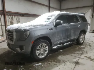 2021 GMC Yukon SLT with VIN 1GKS2BKD8MR414972, listed as a Copart auction lot 45839925 with 68,359 mi miles and Salvage Title. Bid and sale history available at carsss.com. Image 1.