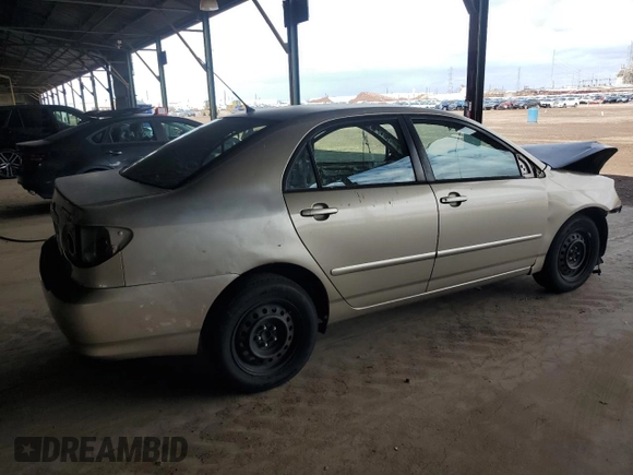 2005 Toyota Corolla CE with VIN 1NXBR32E35Z548983, listed as a Copart auction lot 55888725 with Not Provided miles and Clean Title. Bid and sale history available at DreamBid. Image 3.