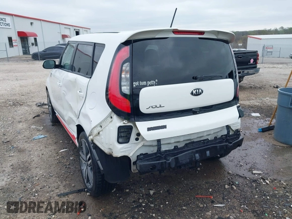 2014 Kia Soul + with VIN KNDJP3A51E7035396, listed as a IAAI auction lot 41888195 with 81,440 mi miles. Bid and sale history available at carsss.com. Image 3.