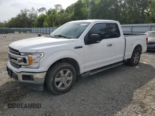 2020 Ford F-150 XL with VIN 1FTEX1CB3LKD21978, listed as a Copart auction lot 53981175 with 220,020 mi miles and Salvage Title. Bid and sale history available at DreamBid. Image 1.