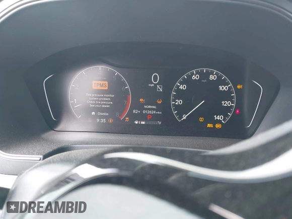 2025 Honda Pilot TrailSport with VIN 5FNYG1H61SB026477, listed as a IAAI auction lot 41471719 with 12,624 mi miles and . Bid and sale history available at DreamBid. Image 7.