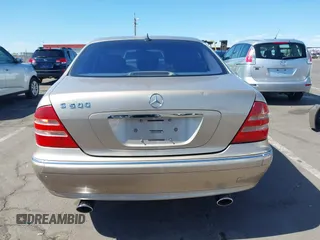 2001 Mercedes-Benz S 320/430/500 with VIN WDBNG70J21A188310, listed as a IAAI auction lot 42243766 with 259,703 mi miles and . Bid and sale history available at DreamBid. Image 16.