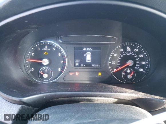 2019 Kia Sorento L with VIN 5XYPG4A32KG547276, listed as a Copart auction lot 41465775 with 75,208 mi miles and Salvage Title. Bid and sale history available at DreamBid. Image 9.