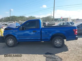 2018 Ford F-150 XL with VIN 1FTMF1CB7JFD79550, listed as a IAAI auction lot 41156870 with 72,629 mi miles and . Bid and sale history available at DreamBid. Image 14.