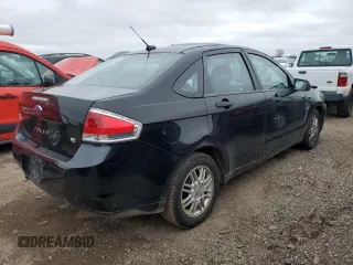 2008 Ford Focus SE with VIN 1FAHP35N98W244782, listed as a Copart auction lot 50987485 with 163,350 mi miles and Salvage Title. Bid and sale history available at carsss.com. Image 3.