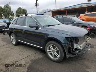 2014 Audi Q5 Premium Plus with VIN WA1LFAFP0EA003384, listed as a Copart auction lot 50144005 with 100,182 mi miles and Salvage Title. Bid and sale history available at carsss.com. Image 4.