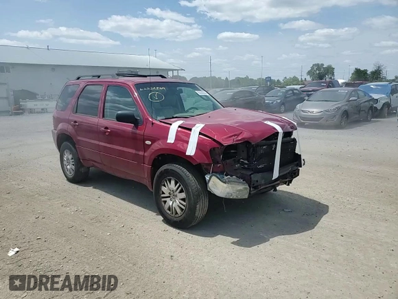 2006 Mercury Mariner Luxury with VIN 4M2YU57146KJ07465, listed as a Copart auction lot 62532264 with 126,009 mi miles and Salvage title. Bid and sale history available at DreamBid. Image 11.