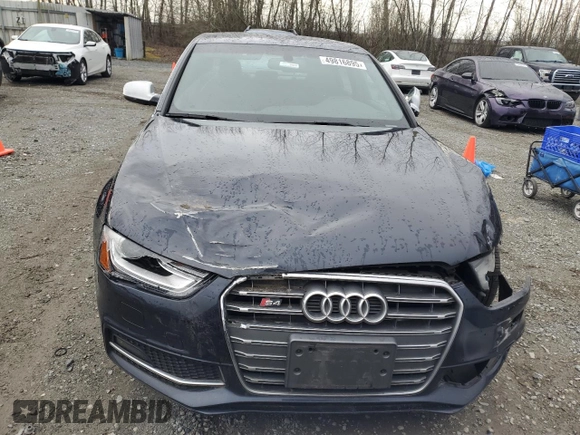 2013 Audi S4 Premium Plus z VIN WAUBGAFL8DA053778, wystawiony jako Copart lot #49816895 z przebiegiem 65 197 mil mil oraz Szkoda całkowita • Salvage title. Historia ofert i sprzedaży dostępna na DreamBid. Obrazek 5.