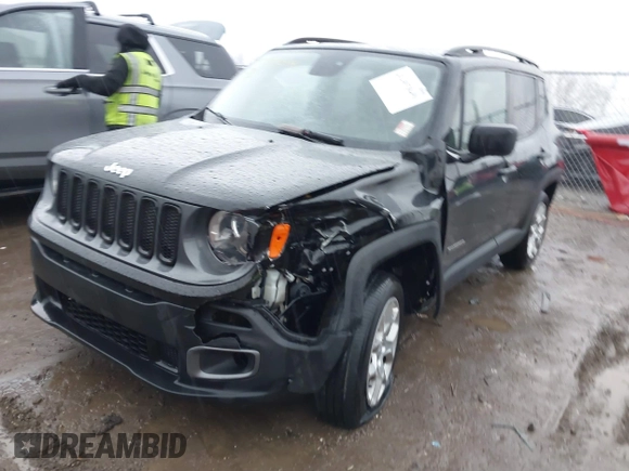 2015 Jeep Renegade Latitude with VIN ZACCJBBT0FPB47113, listed as a IAAI auction lot 41493849 with 116,197 mi miles and . Bid and sale history available at DreamBid. Image 2.