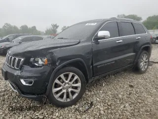 2017 Jeep Grand Cherokee Limited with VIN 1C4RJFBG3HC948906, listed as a Copart auction lot 59345775 with 148,055 mi miles and Salvage title. Bid and sale history available at DreamBid. Image 1.