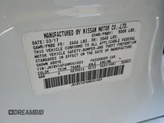 2017 Infiniti Q70 3.7 with VIN JN1BY1AP4HM741603, listed as a Copart auction lot 46548605 with 142,201 mi miles and Salvage Title. Bid and sale history available at DreamBid. Image 12.