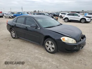 2013 Chevrolet Impala LS with VIN 2G1WF5E37D1225883, listed as a Copart auction lot 88792205 with 169,017 mi miles and Salvage Title. Bid and sale history available at DreamBid. Image 4.