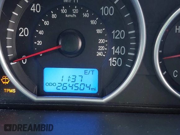 2007 Hyundai Veracruz GLS with VIN KM8NU73C27U007863, listed as a IAAI auction lot 41356164 with 264,504 mi miles and . Bid and sale history available at DreamBid. Image 7.