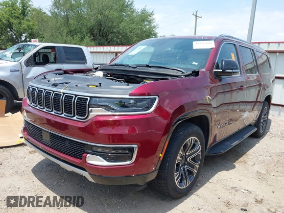 2023 Jeep Wagoneer Series II with VIN 1C4SJSBP5PS541037, listed as a IAAI auction lot 42270460 with 58,454 mi miles and . Bid and sale history available at DreamBid. Image 17.