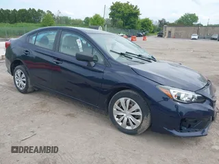 2020 Subaru Impreza with VIN 4S3GKAB6XL3600303, listed as a IAAI auction lot 42353074 with 31,188 mi miles and . Bid and sale history available at DreamBid. Image 1.