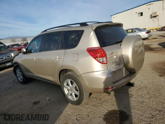 2006 Toyota RAV4 Limited z VIN JTMZK31V065002744, wystawiony jako Copart lot #89389985 z przebiegiem 155 930 mil mil oraz Szkoda całkowita • Salvage title. Historia ofert i sprzedaży dostępna na DreamBid. Obrazek 2.