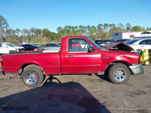 2004 Ford Ranger XL with VIN 1FTYR10D24PB63201, listed as a IAAI auction lot 41822410 with 223,571 mi miles. Bid and sale history available at carsss.com. Image 13.